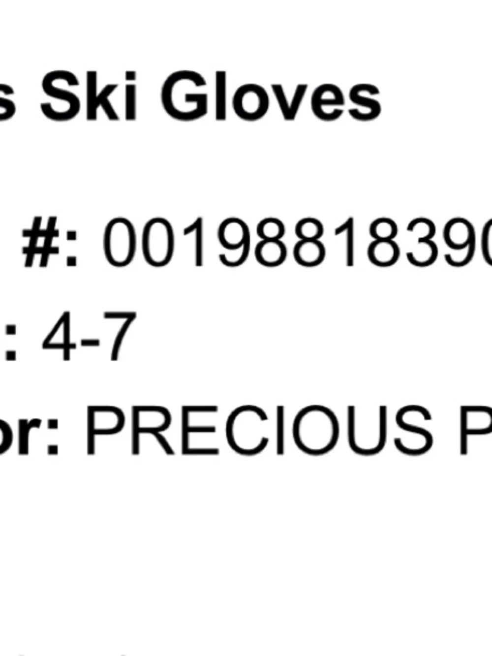The Children's Place Pink Kids Winter Gloves